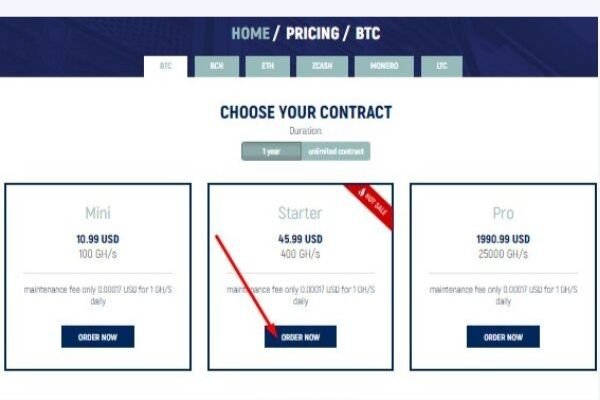 CCG BTC Plan