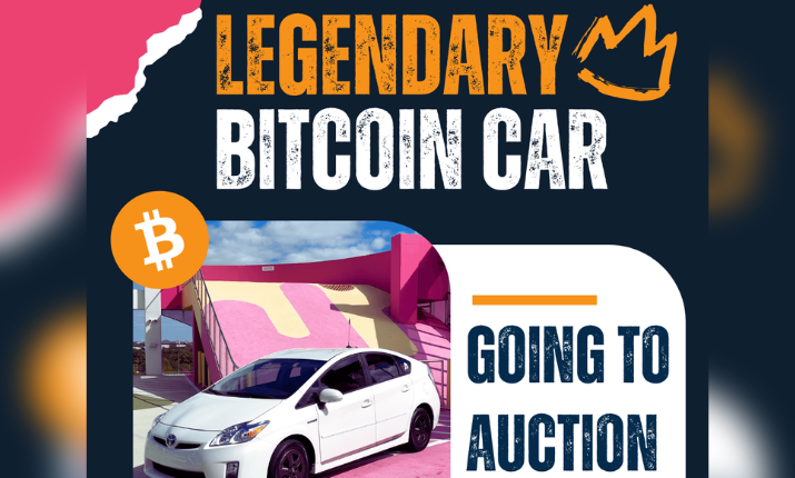 bitcoin car